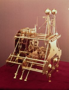 Harrison Numéro 1, la première horloge de navigation, c.1735 (vue arrière)