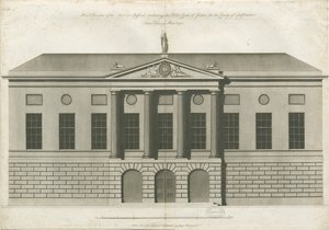 Stafford - Shire Hall (gravure aquatinte) - John Harvey