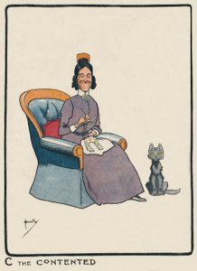 C the Contented / J. Hassall / Dessin, 1903