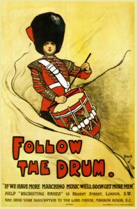 "Follow the Drum" / J. Hassall - John Hassall