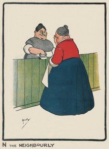 N the Neighbourly / J. Hassall / Dessin, 1903