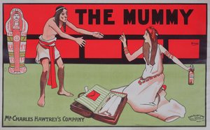 Affiche publicitaire pour le whisky fabriqué par la société Charles Hawtrey, vers 1900