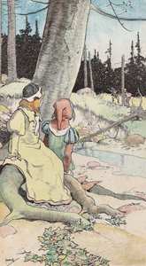 Les enfants dans les bois, vers 1900 - John Hassall