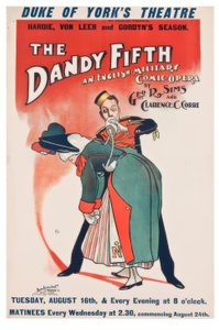 "The Dandy Fifth" / J. Hassall / Affiche, 1898 - John Hassall
