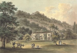 Grove Cottage, Box Hill, Surrey, la résidence de George Barclay Esq. - John Hassell