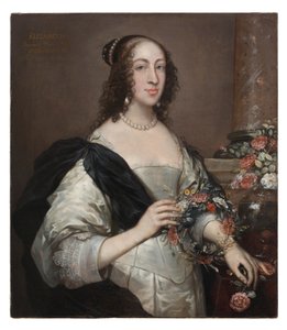 Elizabeth Wray, baronne Norris, vers 1638, repeinte vers 1645 - John Hayls