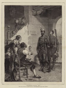 Cantonné, Espagne, 1874 - John Haynes Williams
