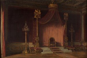Le trône de Napoléon, Palais de Fontainebleau - John Haynes Williams