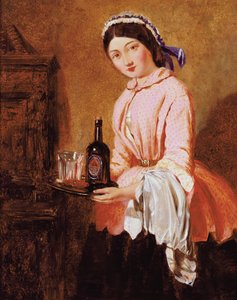 La serveuse - John Haynes Williams