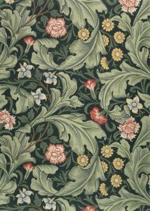 Papier peint Leicester, conçu par John Henry Dearle (1860-1932) pour Morris and Company, 1911
