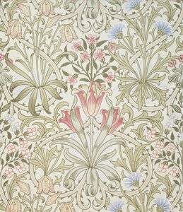 Papier peint persan, conçu par John Henry Dearle (1860-1932) pour Morris and Company