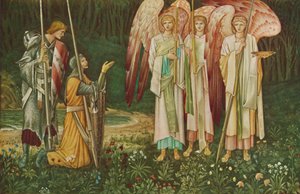 La Vision du Saint Graal, 1891 - John Henry Dearle