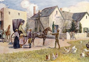 Une ferme sud-africaine - John Henry Frederick (after) Bacon