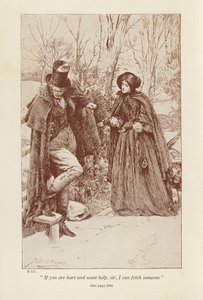 Illustration pour Jane Eyre par Charlotte Bronte - John Henry Frederick (after) Bacon