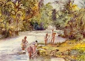 La rivière Blanche, Jamaïque - John Henry Frederick (after) Bacon