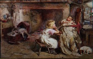 La maison de campagne - John Henry Henshall