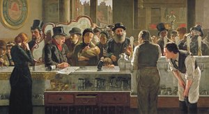 Le bar public, 1883 - John Henry Henshall