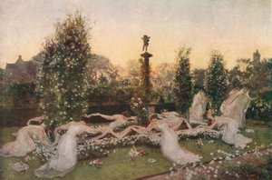 Le jardin des cupidons - John Henry Lorimer