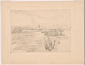 Holland Dykes - John Henry Twachtman