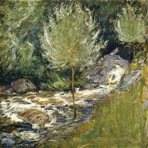 Chutes de Horseneck, Greenwich, Connecticut - John Henry Twachtman