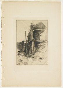 Le moulin abandonné, 1888-1889 - John Henry Twachtman