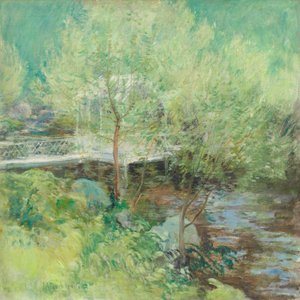 Le Pont Blanc, après 1895 - John Henry Twatchman