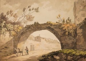 Une arche en Italie, vers 1798 - John Herman Merivale