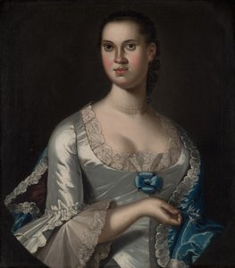 Mme Elizabeth Smith (née Elizabeth Chew), 1762 - John Hesselius