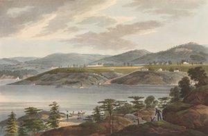 West Point n° 16 du Portfolio de la rivière Hudson, 1825 - John Hill