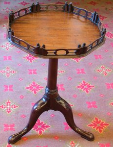 Table tripode George III (acajou)