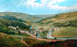 Brearley depuis Lower Ewood, 1869 - John Holland