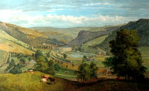 Vallée de Todmorden depuis Charlestown, 1860