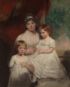 Mme John Garden Ann Garden, 1769-1842 et ses enfants..., 1796 ou 1797 - John Hoppner