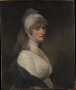 Madame Thomas Pechell (Charlotte Clavering, morte en 1841) - John Hoppner