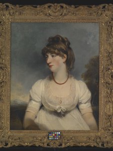 Portrait de Mlle Fisher - John Hoppner