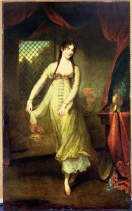 Portrait de Mademoiselle Hilligsberg - John Hoppner