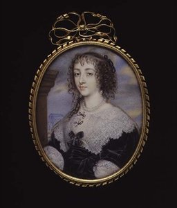 No.3862 Reine Henriette Marie, épouse du roi Charles Ier, vers 1640