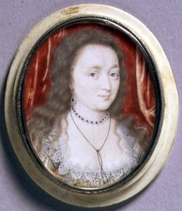 Portrait miniature de Lady Cecilia Neville, vers 1615-20 - John Hoskins