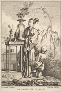 Le jardinier chinois, 1741-63 - John Ingram