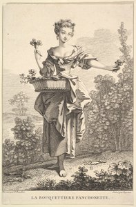 La Fille aux fleurs Fanchonette, 1741-63