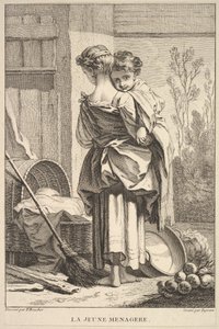 La Jeune Ménagère, 1741-63 - John Ingram
