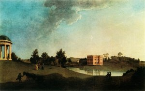 Halswell House et jardins, Somerset, vers 1768, 1944 - John Inigo Richards