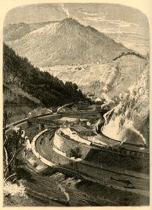 Mauch Chunk et Mount Pisgah, 1872 - John J. Harley
