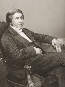 Charles Haddon Spurgeon (1834-92) gravé par D.J. Pound d