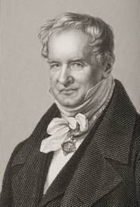 Friedrich Heinrich Alexander Humboldt (1769-1859), Baron von Humboldt, gravé par D.J. Pound d