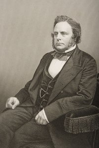 John Bright (1811-89) gravé par D.J. Pound d