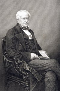 Sir Fitzroy Kelly (1796-1880) gravé par D.J. Pound, 1860