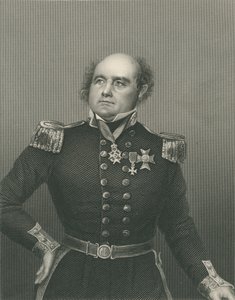 Sir John Franklin gravé par D.J. Pound d