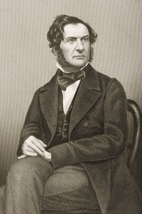 William Ewart Gladstone (1809-98) gravé par D.J. Pound d