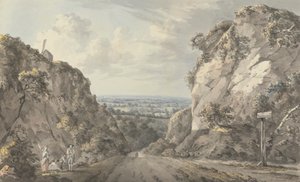La route vers East Grinstead - John James Barralet